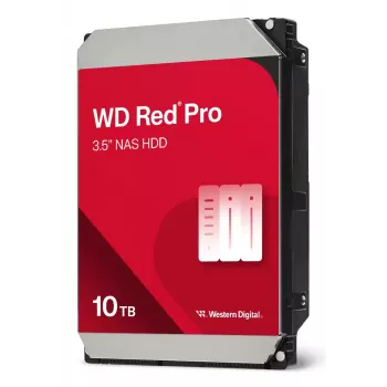 WD Red Pro WD103KFBX - Disco rígido - Enterprise - 10TB - interno - 3,5 (8,9 cm) - SATA 6Gb/s - 7200 rpm - Memória intermédia: 512MB (WD103KFBX)