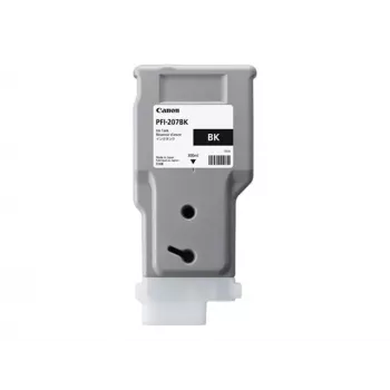 Tinteiro Canon PFI-207 BK 1 unid. original preto