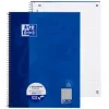 Oxford College caderno A4, 80 folhas, quadriculado com margem interior, 90 g/m², azul (100050358)