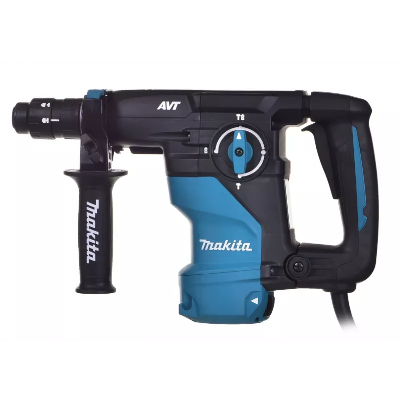 Martelo perfurador MAKITA HR3012FCWJ SDS-Plus 3,9J 1050W AVT MAKPAC preto, azul