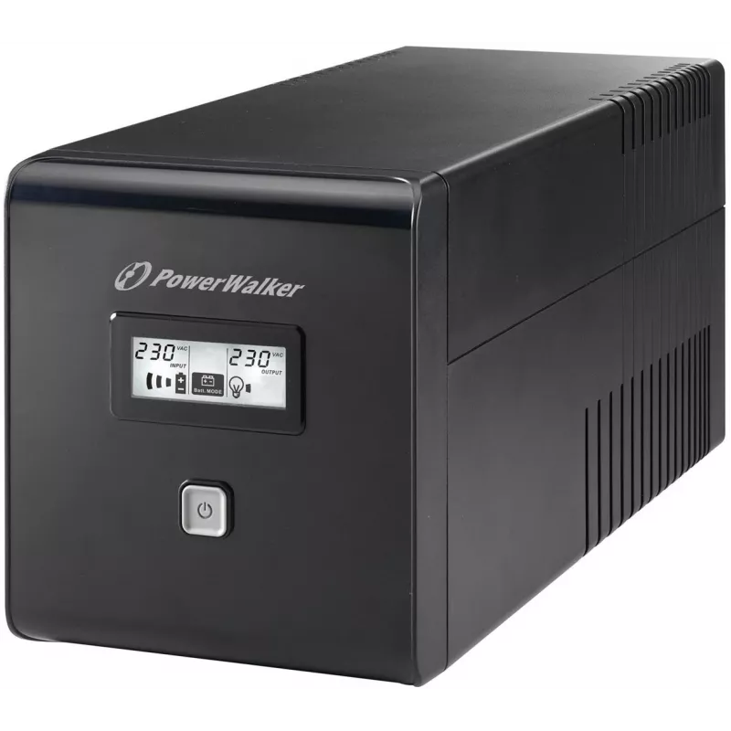 PowerWalker VI 1000 LCD 1 kVA 600 W 4 saídas AC
