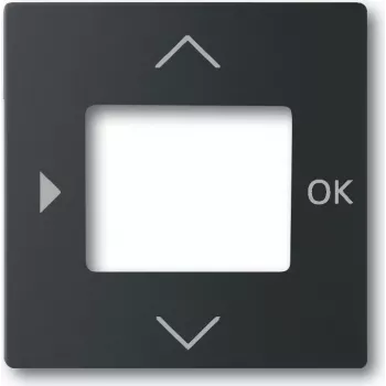BUSCH JAEGER 2CKA006430A0389 - preto - plástico - mate - Busch-Jaeger - 6455-101 6456-101 1098 U-101 1098 UF-101 6465 U-101 CO2 1091 U - 1 unid.