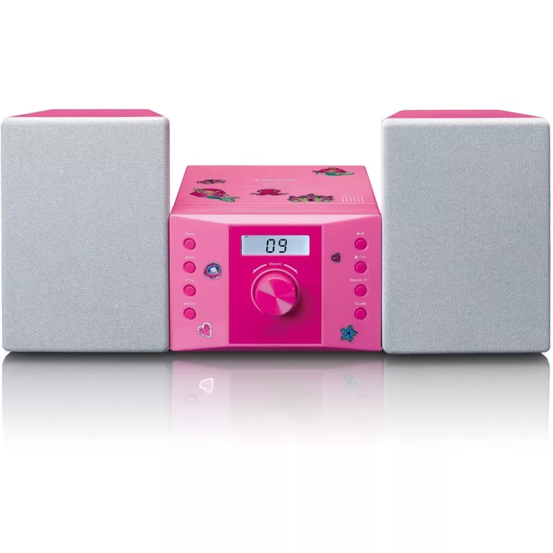 Sistema de áudio estéreo portátil Lenco MC-013PK