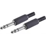 Conector de fio ShiverPeaks BS50100-2 6,3 mm preto