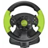 Esperanza EG104 High Octane volante com pedais, PC/PS3/Xbox 360, preto/verde