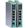 Switch de rede MOXA EDS-G205A-4PoE-T Ethernet Gigabit não gerido 5 portas (4x PoE) alumínio 4U