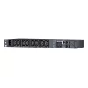 Unidade de distribuição de energia (PDU) CyberPower PDU41005 8 saídas AC 1U preta
