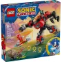 Conjunto de brinquedo de construção LEGO Sonic the Hedgehog 77005 Knuckles vs Dr Eggman Egg Crusher Mech, 350 peças, idade 8+