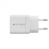 Carregador HYPER HJG35EU para dispositivos móveis, auscultadores, headset, smartphone, relógio, Branco, carregamento rápido AC, interior