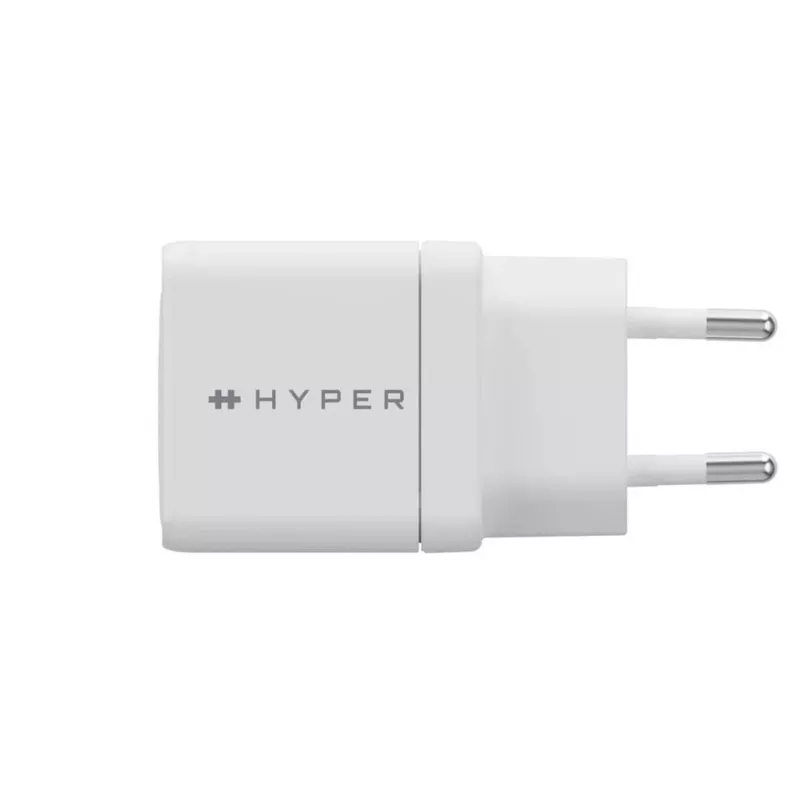 Carregador HYPER HJG35EU para dispositivos móveis, auscultadores, headset, smartphone, relógio, Branco, carregamento rápido AC, interior