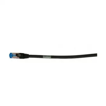 Cabo de rede RJ45 - CAT6A 500MHz - 0,15m - preto - S-STP (S/FTP) - AWG26 - LSZH - Synergy 21