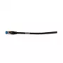 Cabo de rede RJ45 - CAT6A 500MHz - 0,15m - preto - S-STP (S/FTP) - AWG26 - LSZH - Synergy 21