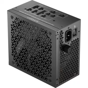 Fonte de alimentação CORSAIR RMx Shift RM750x 750 W ATX 24 pinos 80 PLUS Gold, preto, ventoinha de 140 mm