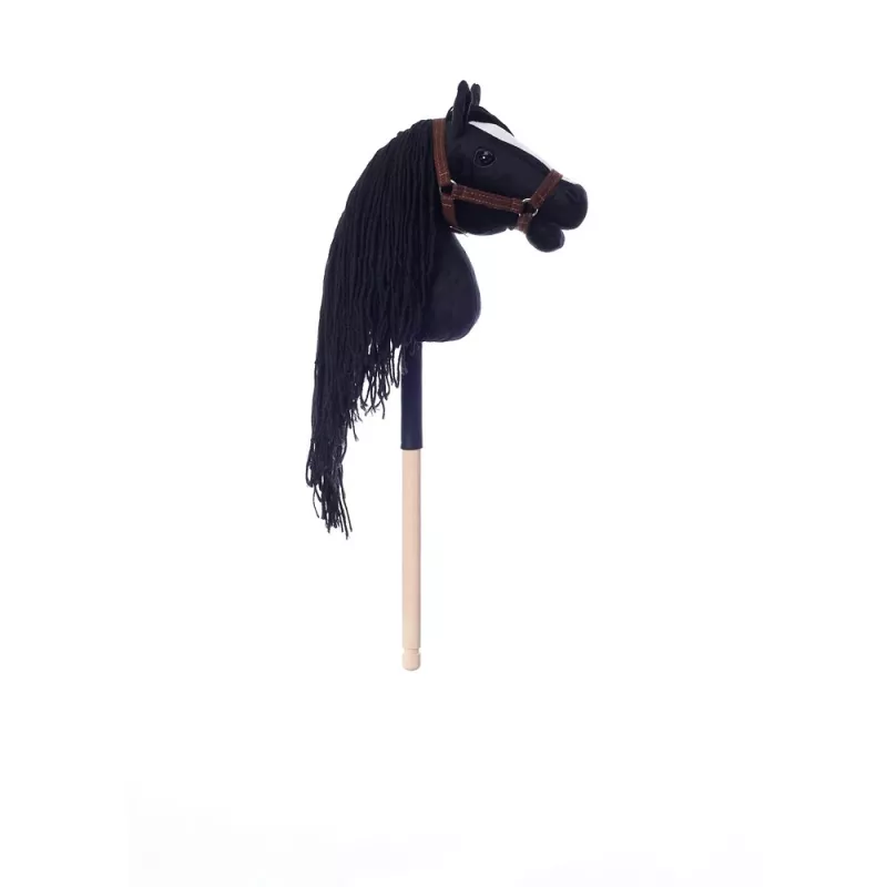 Cavalo de pau HOPPIHORSE Hobby Horse A4 preto