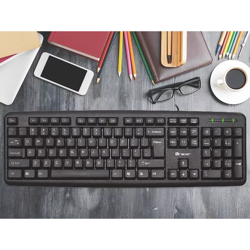 Teclado Tracer Maverick USB preto