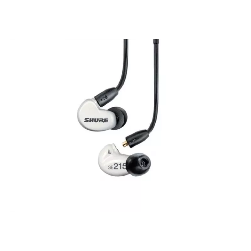 SE215DYWH+UNI-EFS - Auscultadores in-ear AONIC215 com driver único e cabo de 3,5 mm (branco)