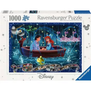 Puzzle Ravensburger 1000 Peças Disney Collector's Edition Ariel – 1000 Peças, Formato Standard