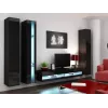 Estante Cama VIGO NEW 180/40/30 preto/preto brilhante