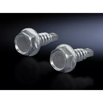 Parafuso Rittal 2487.000, aço inoxidável, 9,5 mm de comprimento, embalagem de 300 unidades