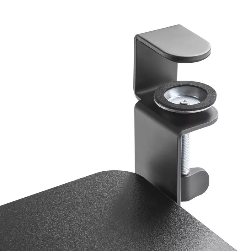 Gaveta para teclado Maclean MC-839 | Gaveta sob a secretária para teclado e rato | Prateleira para teclado com fixação | Solução ergonómica para o posto de trabalho