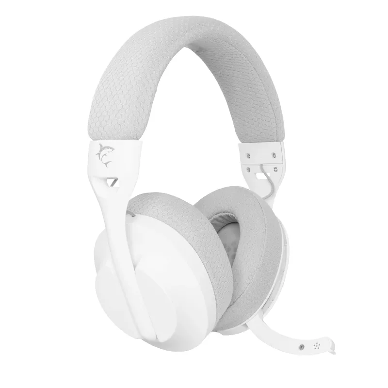 Auscultadores White Shark WGH-2441 Falcon branco/cinzento
