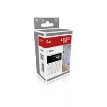 ASTAR Preto - Cabeça de impressão com recarga de cartucho (Alternativa a: Canon BC-02)