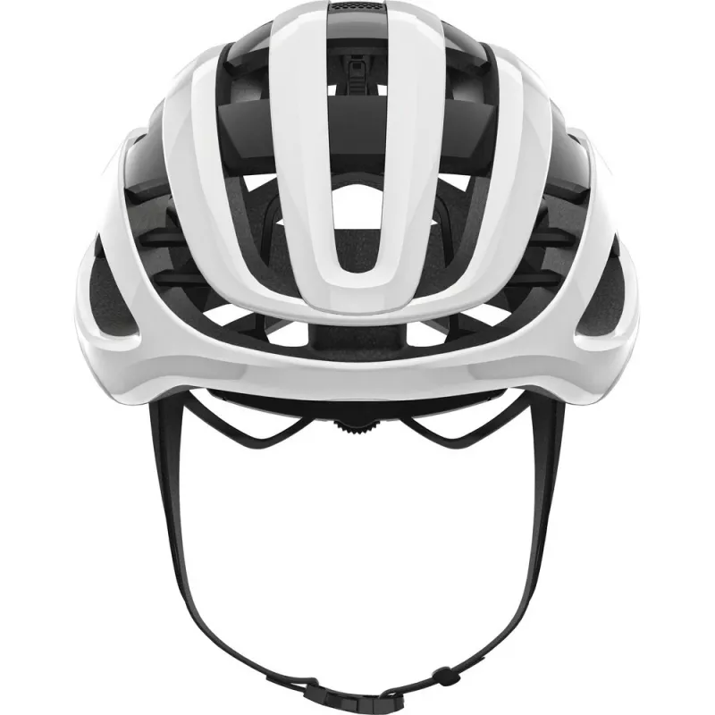 Capacete de meia casca ABUS AirBreaker preto branco construção In-Mold
