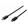 Cabo USB-C para USB-C NATEC NKA-2146, 1 m, preto