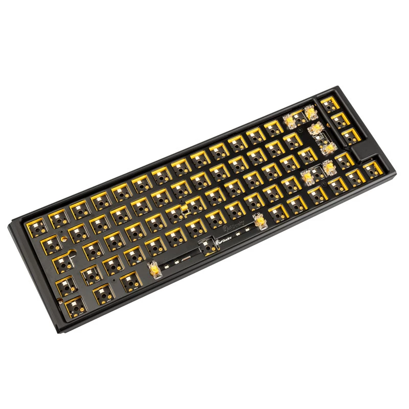 Teclado Ducky One 3 Hot-Swap Barebone SF Gaming USB Inglês dos EUA Preto