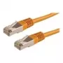 Cabo patch ROLINE S/FTP (PiMF) Cat.6 laranja 20 m
