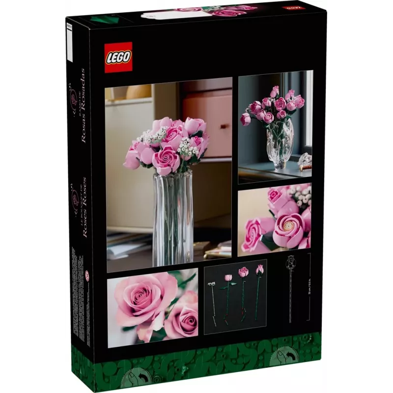 LEGO BOTANICALS 10374 Ramo de Rosas Cor-de-Rosa