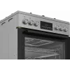 Fogão BEKO | FBMA61330GXDT | Tipo de placa gás | Tipo de forno elétrico | Aço inoxidável | Largura 60 cm | Grelhar | LED | Profundidade 60 cm | 72 L