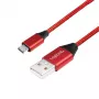 Cabo para telemóvel Logilink CU0151, vermelho