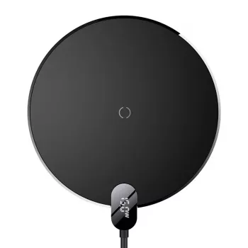 Carregador Baseus CCED000001 para dispositivos móveis auscultadores, smartphone preto USB carregamento sem fios para interior