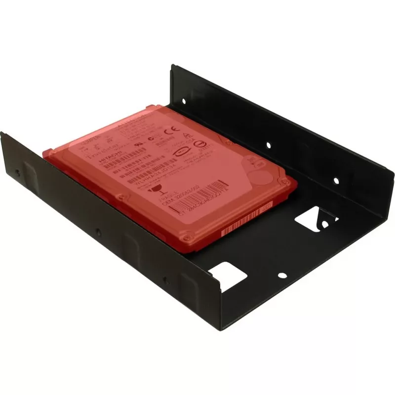 Painel de cobertura Inter-Tech 88885232 Suporte para unidade 2x 2,5 polegadas