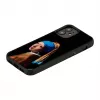 Capa de proteção iKins para Apple iPhone 12 mini – design: A Rapariga com o Brinco de Pérola