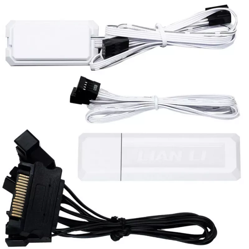 Ventoinha de caixa 120 mm ARGB PWM Wireless LCD Lian Li UNI FAN TL com ecrã LCD