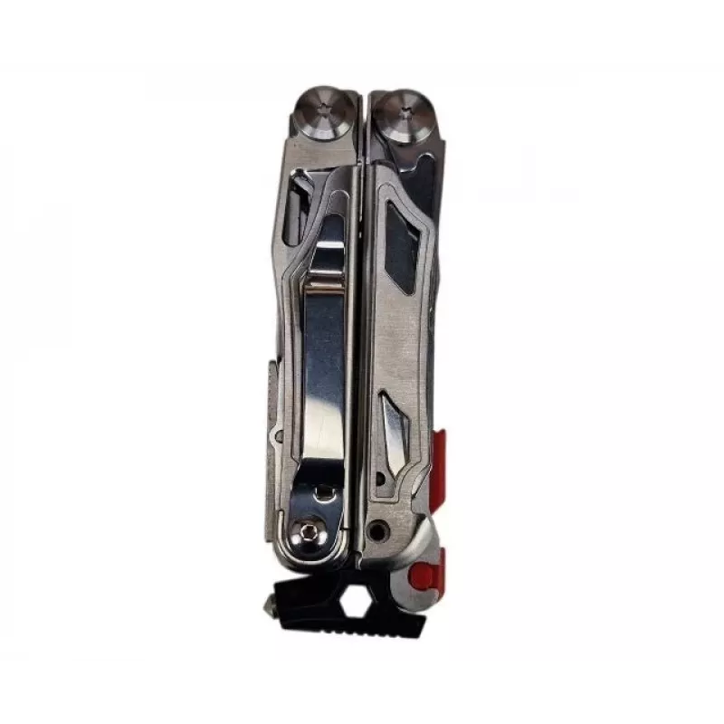Multiferramenta AZYMUT Giewon FS Fire Starter com 19 ferramentas, pederneira, apito, bolsa de cinto (H2038A)