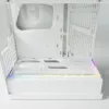 Tira de LED HYTE Noodle LN60 ARGB branca – tira de LED RGB endereçável para iluminação de PC, 60 cm