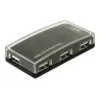 Hub USB DeLOCK 4 portas externo USB 2.0 480 Mbit/s