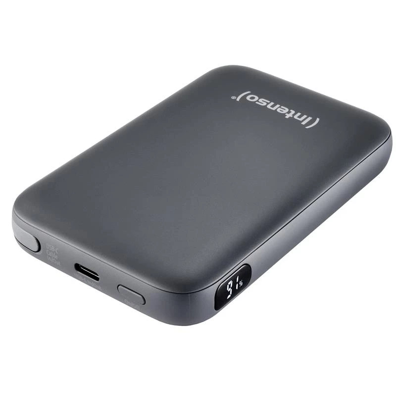 Powerbank USB 10000 mAh/cinzento S10000 7333034 Intenso