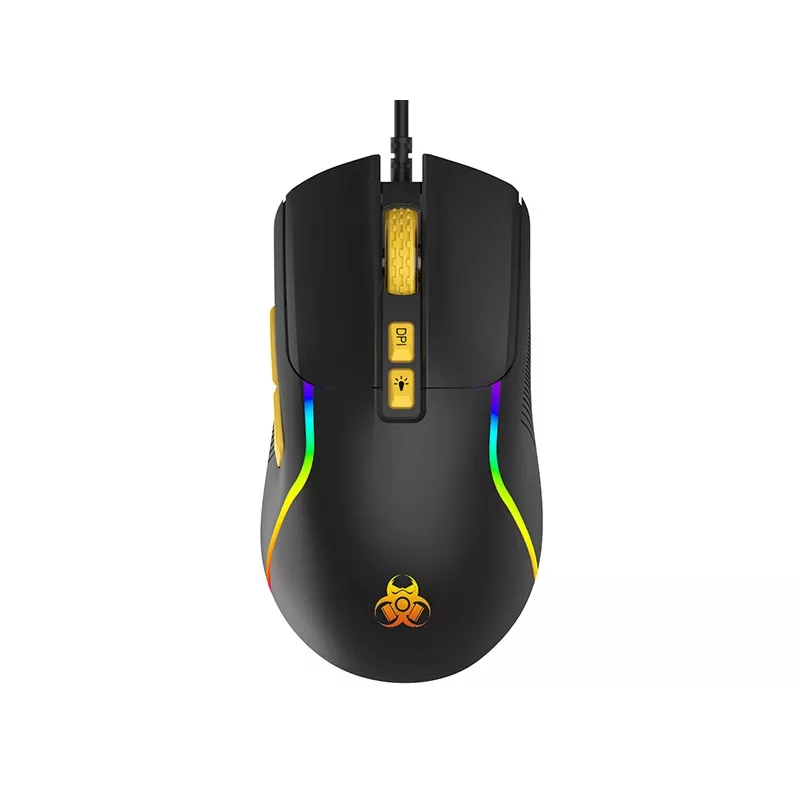 Tracer HORNET 87 Teclado Rato incluído Gaming USB QWERTY Inglês Preto, Amarelo