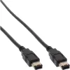 Cabo FireWire 400 1394 InLine 6 pinos ficha / ficha 1 m
