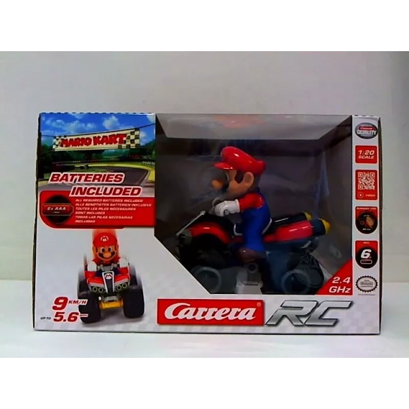 Carrera Mario Quad com controlo remoto (RC) Motor elétrico 1:20