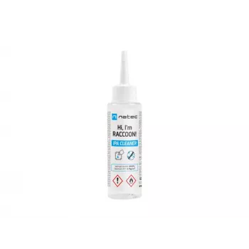 Limpa-álcool isopropílico NATEC Racoon 100 ml – limpa eletrónica e superfícies