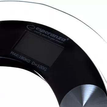 Esperanza - Balança de pessoas de casa de banho Nza Pilates EBS008K cor transparente (EBS008K)