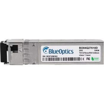 Transceptor SFP28 BiDi BlueOptics S1C98A-BO, LC-Simplex, 25GBASE-BX-U, monomodo, TX1270nm/RX1330nm, 10 km, DDM, 0–70°C