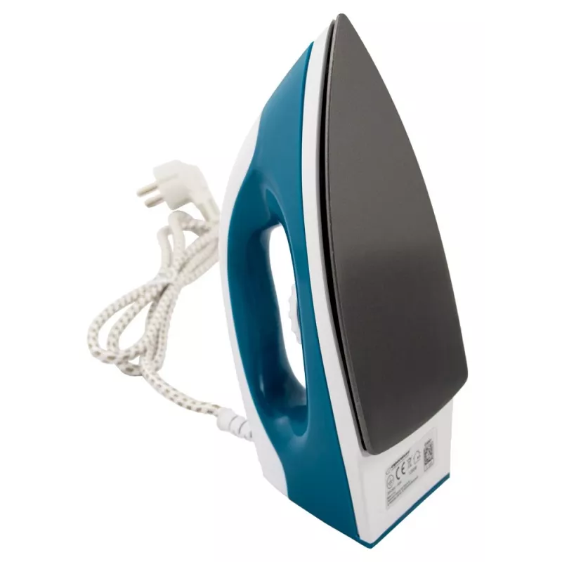 Ferro de engomar a seco Esperanza TRAVEL IRON SMOOTHER — 1200 W, base antiaderente, cabo 1.4 m, indicador de temperatura, design de viagem