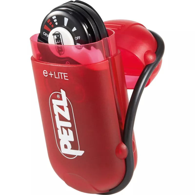 Lanterna frontal Petzl e+LITE preto branco