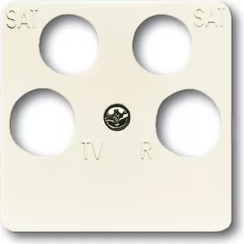 Busch-Jaeger 1753-0-8634. Cor do produto: marfim, compatibilidade de marca: Busch-Jaeger, design: convencional. Largura: 50 mm, altura: 50 mm (1753-0-8634)